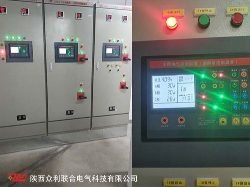 自帶雙電源的消防泵控制柜+機械應(yīng)急啟動柜：天水市天水幼兒園案例