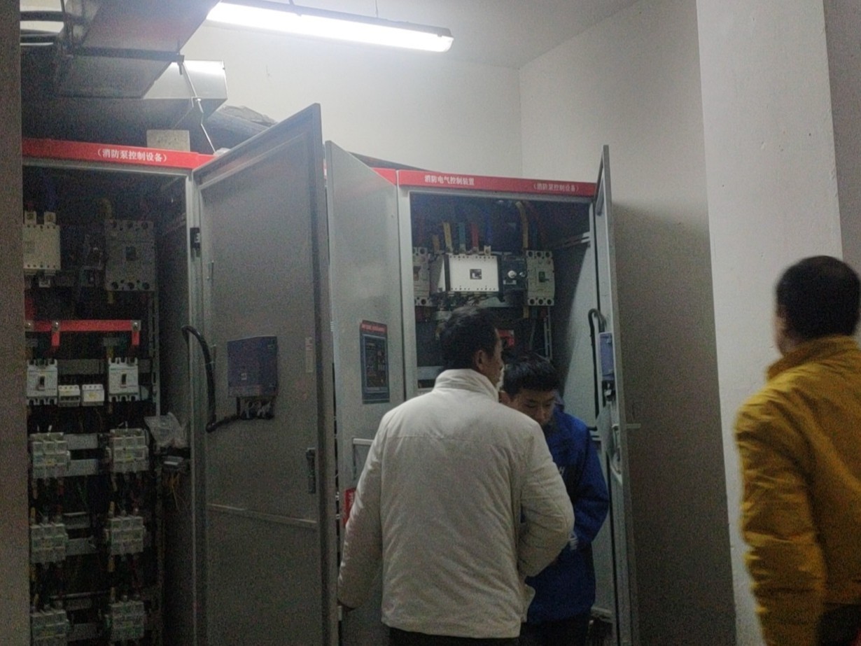 高新區水木華院消防巡檢柜及成套控制柜