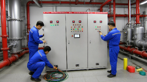 眾利聯(lián)合消防水泵控制柜，以智慧與可靠捍衛(wèi)生命線(xiàn)