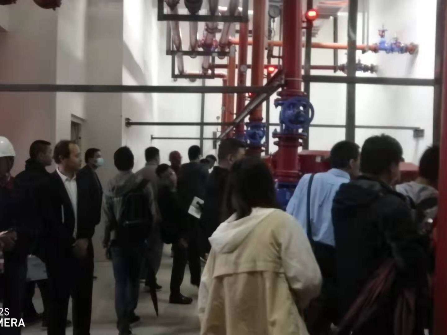 水木華院省市住建及消防部門消防聯合驗收現場