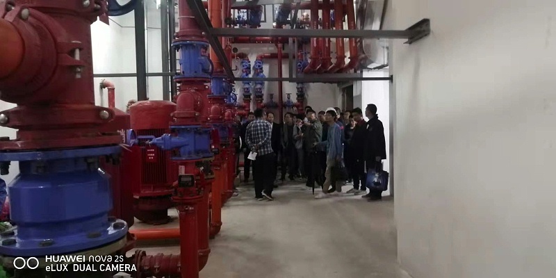 水木花園消防驗(yàn)收現(xiàn)場